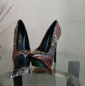 Customized Handmade African-print Styluxe shoes